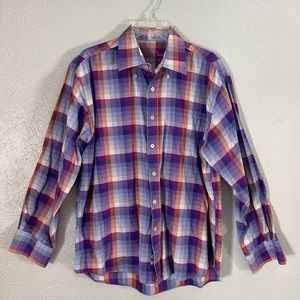 Alan Flusser Warm Toned Long Sleeve Shirt